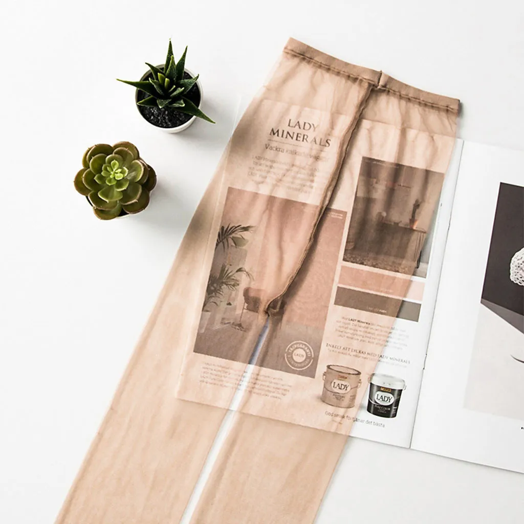 Женские летние колготки с идеальными ножками длинные защитой от УФ-лучей удобные