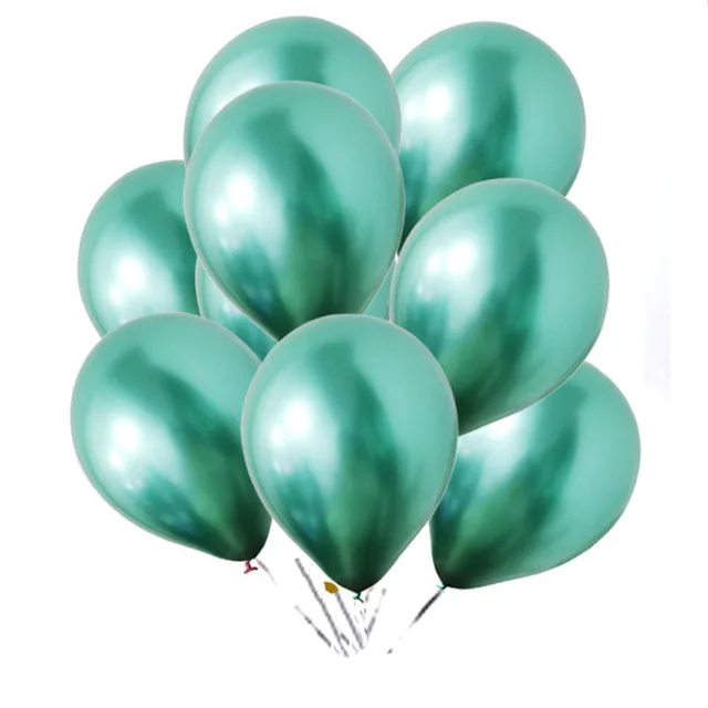 10pc metal balloons Джунгли сафари вечерние декор для вечеринки в честь Дня рождения животных фольги гелиевые шары зоо диких животных один детский воздушный шар вечерние украшения фона - Цвет: 10pc metal balloons