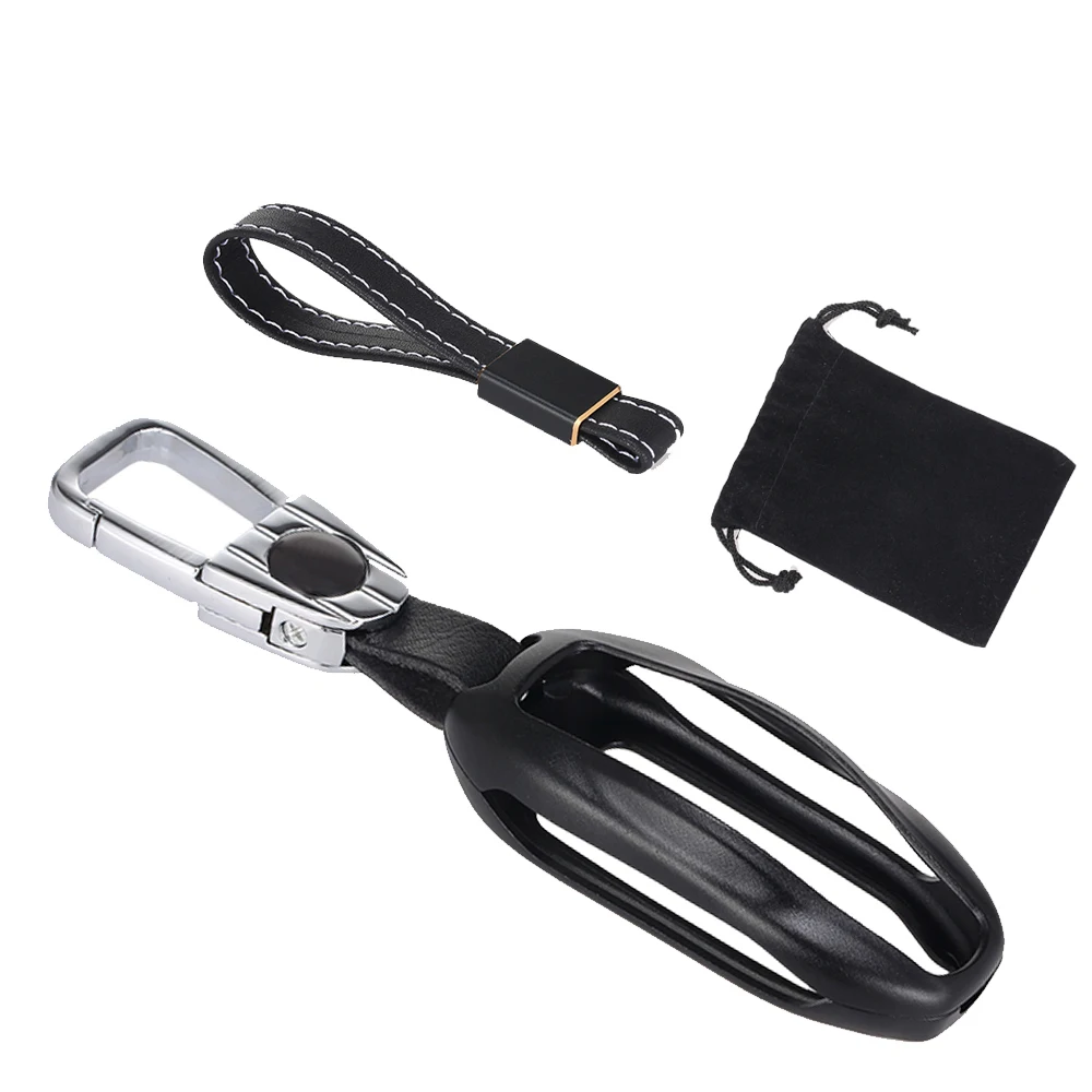 

Чехол для автомобильного ключа Тесла модель 3 пряжка из алюминиевого сплава роскошный защитный чехол высокого качества для мужчин и женщин