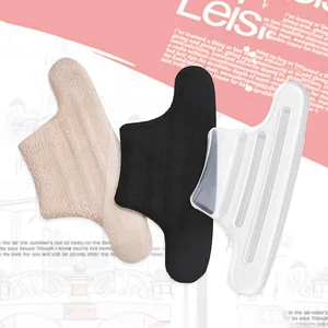 1 Pair Silicone Insoles for Shoes Pad Anti Slip Gel Pads Foot Care Protector for Heel Rubbing Cushion Pads Shoes Insoles Insert