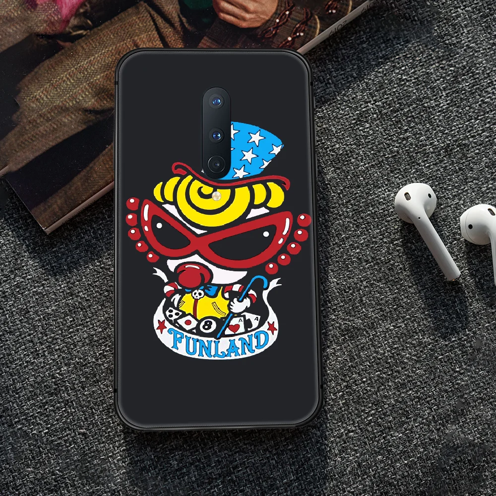 

fashion magazine hysteric mini Phone Case Cover Hull For 1+ Oneplus 5T 6 6T 7 7T 8 8T Pro black Shell Trend Funda Silicone