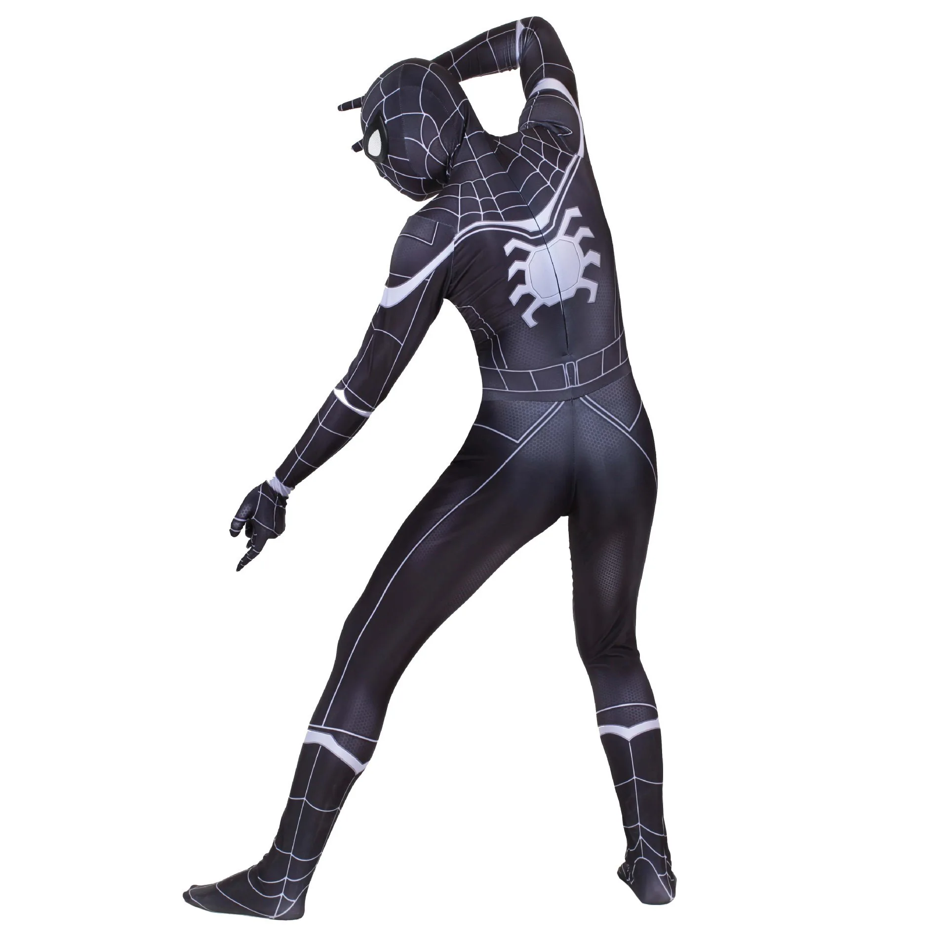 

Halloween Costumes Anime Clothes Black High Stretch BODYSUIT Fitness Clothing