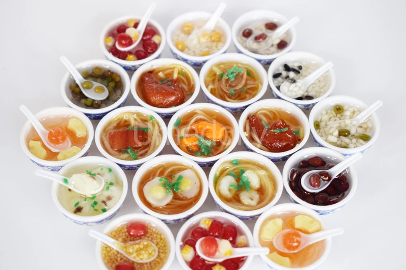 Миниатюрный китайский кукольный домик Dim Sum, 2 шт, 1/6, еда для кукольного дома, кухня для Барби, кукла Blyth Bjd для детей