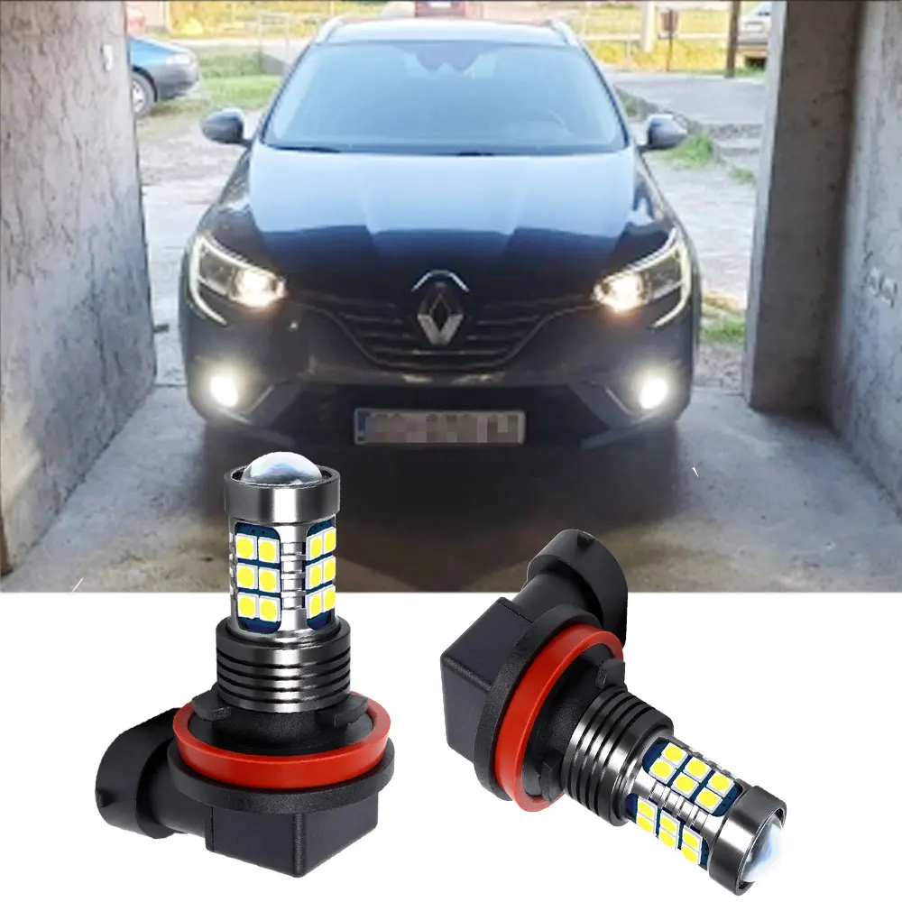 2 шт. H11 Светодиодный ные противотуманные светильник ры автомобильные ходовые