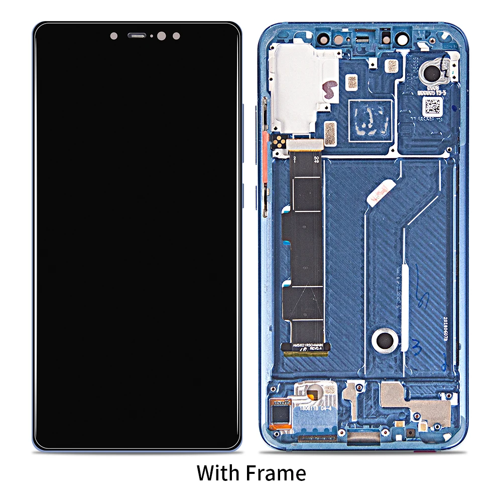 5,8" ЖК-дисплей для Xiaomi Mi8/Mi8 SE, кодирующий преобразователь сенсорного экрана в сборе для Xiaomi Mi8/Mi8 SE