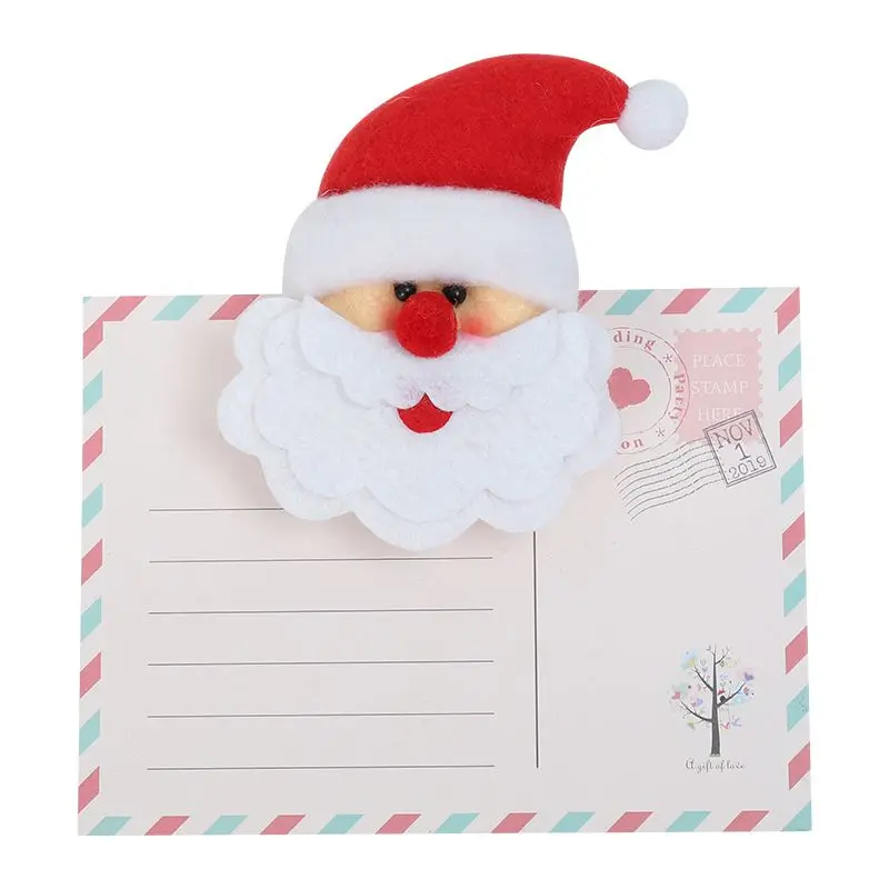 Рождественские магниты на холодильник милые наклейки Рождество домашняя кухня