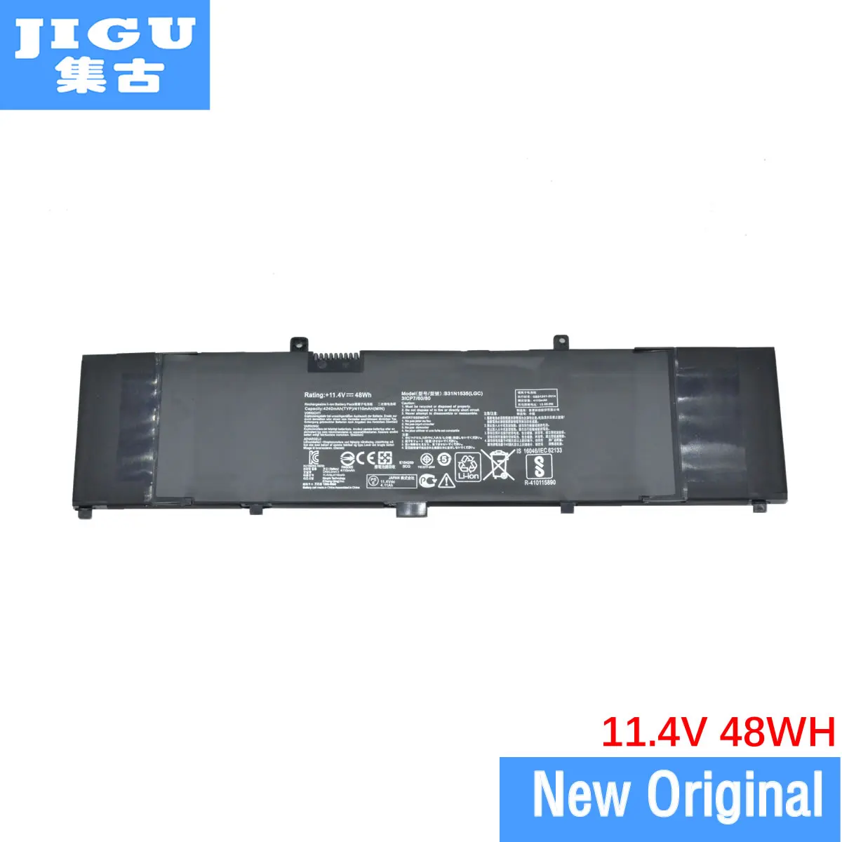JIGU 0B200 02020000 B31N1535 оригинал аккумулятор для ноутбука ASUS UX310 UX310UA UX310UF X410UA Zenbook 11 4 V