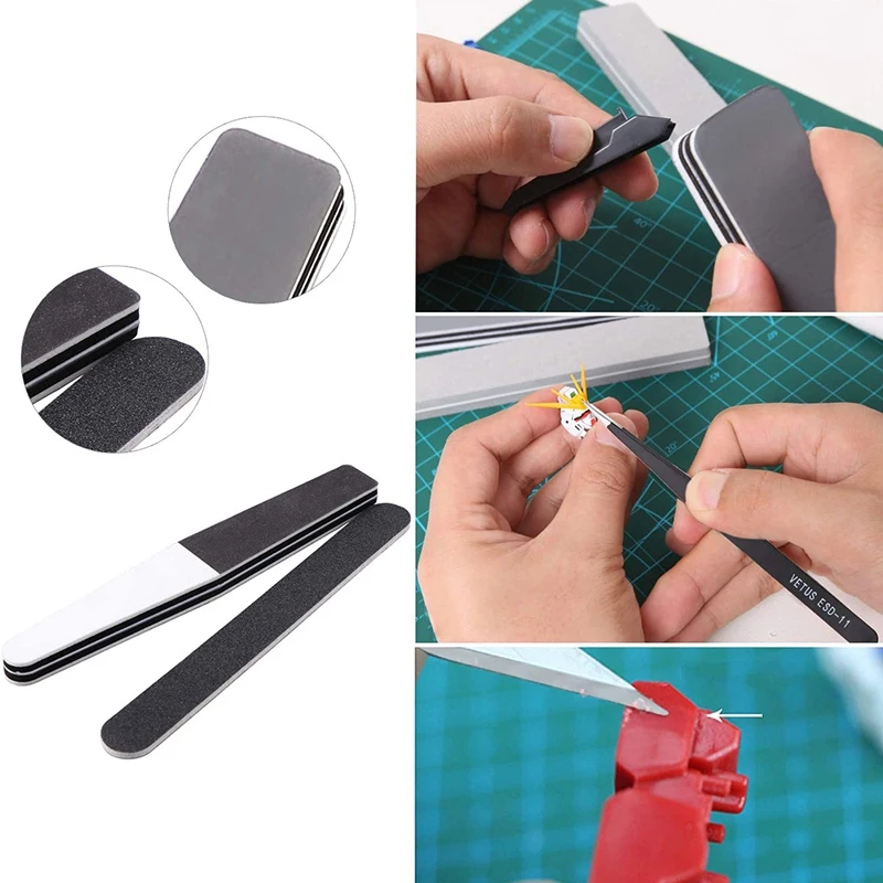 

33 Pieces Gundam Model Tools Kit Model Basic Tools Craft Set Hobby Building Craft Set for Basic Model Building Repairing