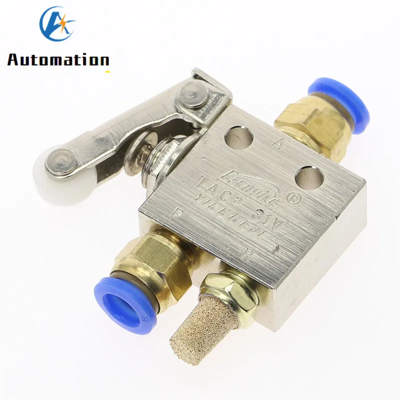 TAC2 31P выпускной клапан 2 Позиция 3 Way Roller Lever механический пневматический