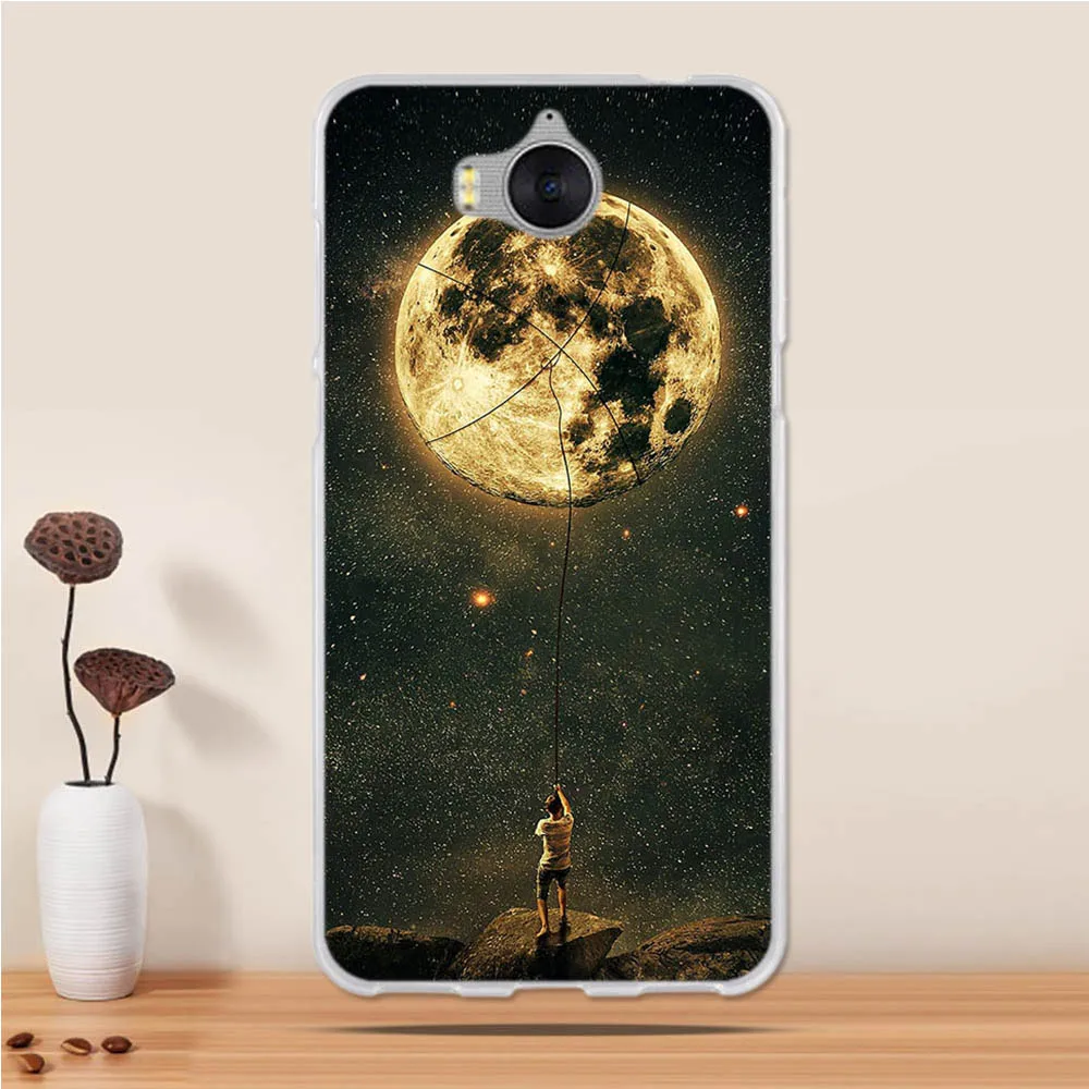 Для Huawei Y5 2017 чехол силиконовый для Y6 Fundas мягкий TPU Mya-L22 | Мобильные телефоны и