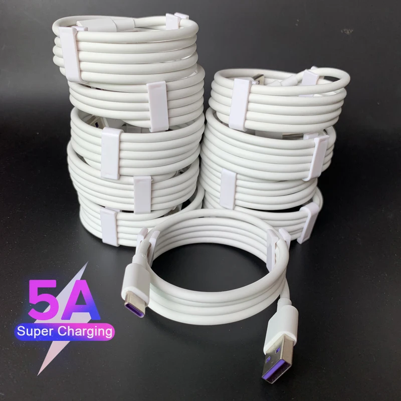 

Кабель USB Type-C, 5 А, для Samsung S10, S9, Xiaomi 9, 8, 10 шт.