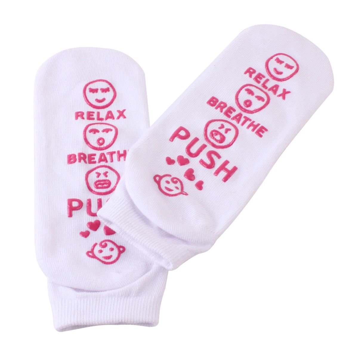 Носки женские нескользящие дышащие с эффектом пуш-апа подарок для будущей матери