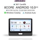 Автомобильный мультимедийный видеоплеер Carplay, 8 ядер, Android 10,0, для SUZUKI WAGON R 2015, 2016, 2017, 2018, 6 ГБ + 128 Гб, GPS, радио, стерео