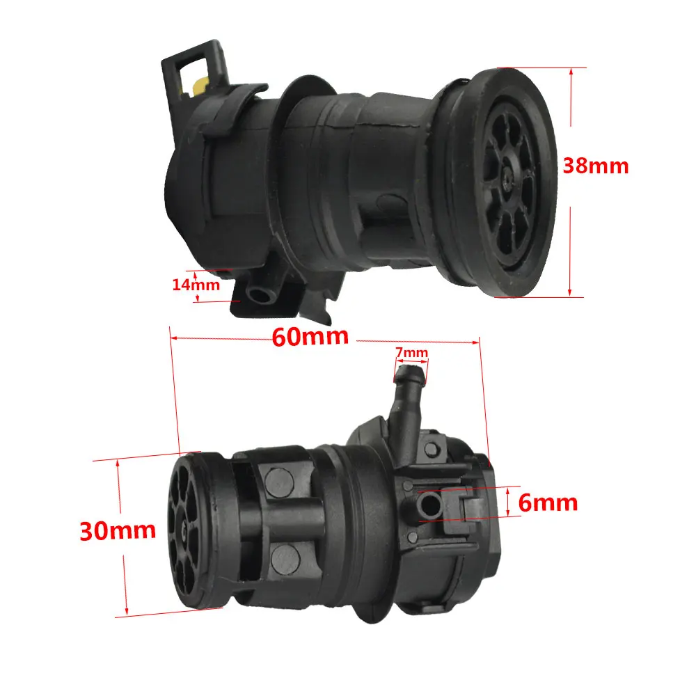 Автомобильный насос омывателя лобового стекла для Honda Civic Ridgeline Toyota Mazda Subaru 76806SJCA01 060210-4990 высокое качество