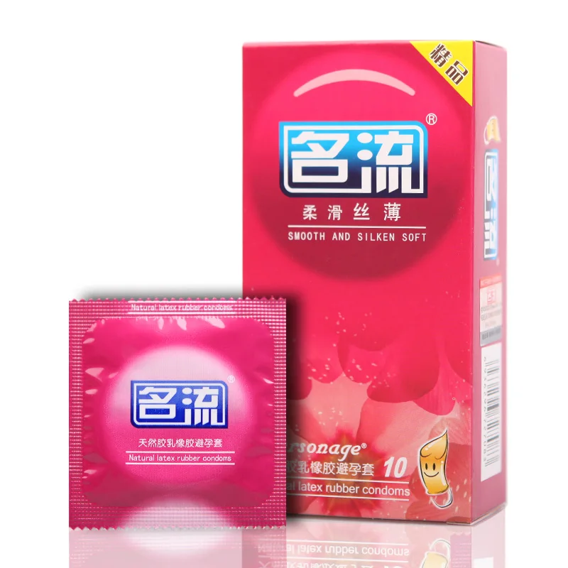 Прямая поставка 100 коробка = 1000 шт. Mingliu презервативы из натурального латекса для