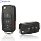 Jingyuqin корпус автомобильного ключа с дистанционным управлением для Volkswagen Beetle Golf Jetta Passat 2014 2015 2016 5K0 837 202 AE
