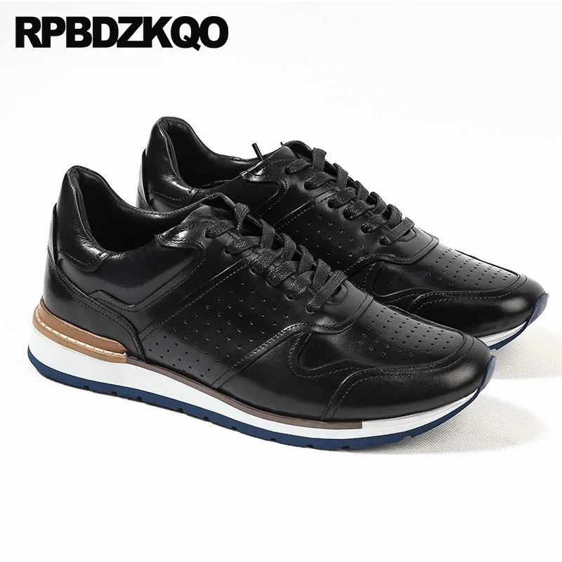 Кроссовки мужские из натуральной кожи удобная повседневная обувь Роскошные