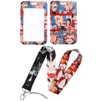 lx833 cool revengers anime lanyard id card badge holder neck band phone rope for pendant usb neck strap cord lariat hot gifts