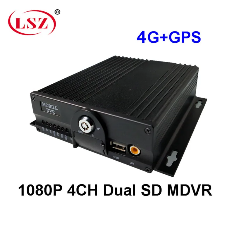 GPS Мобильный dvr в режиме реального времени удаленное местоположение 4G MDVR etwork
