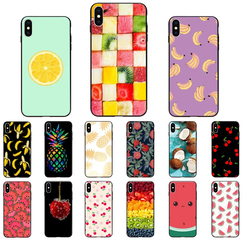 

Fresh summer fruit Phone Case For iphone 12 11 Pro Max Case For iPhone 11 12 mini XS MAX X XR SE2 8 7 6S Plus Case