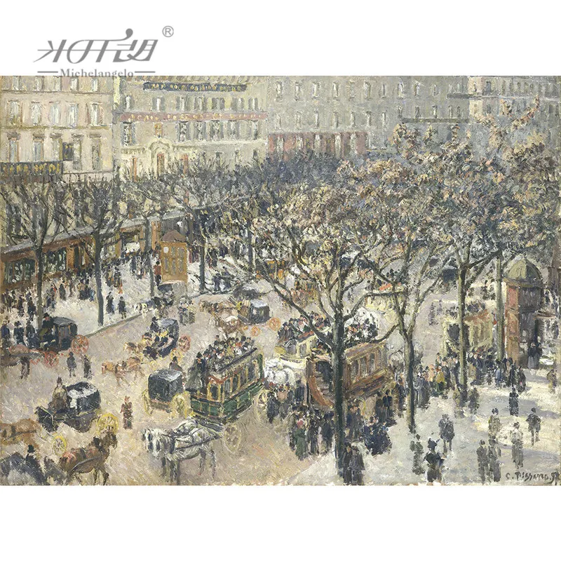 Микеланжело деревянные головоломки 500 шт Старый мастер Камилла Писсарро утро