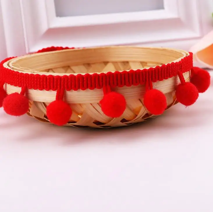 20 ярдов/партия разноцветная Декоративная скатерть-занавеска 1 2 см | Дом и сад