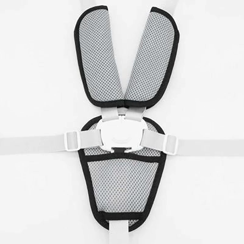 Arn&eacute;s Universal de 5 puntos para beb&eacute;, cintur&oacute;n de seguridad para beb&eacute;, cinturones de silla de alimentaci&oacute;n para comedor, asiento de almuerzo, cinturones fijos para dormir en el coche-2