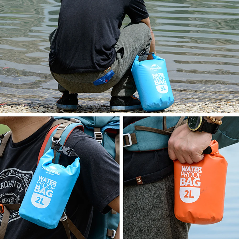 Повседневные водонепроницаемые уличные сумки NatureHike 2 л ультралегкие походные