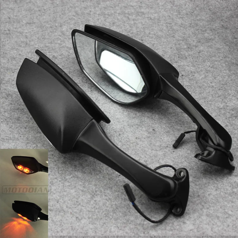 Мотоциклетные СВЕТОДИОДНЫЕ ПОВОРОТНЫЕ зеркала сигналы Moto заднего вида для Kawasaki