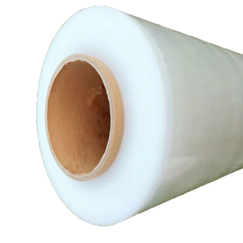 

150 To 220M PE Plastic Wrap Stretch Film Household Packaging Film Disposable Vegetable and Fruit Wrap Film Rolls