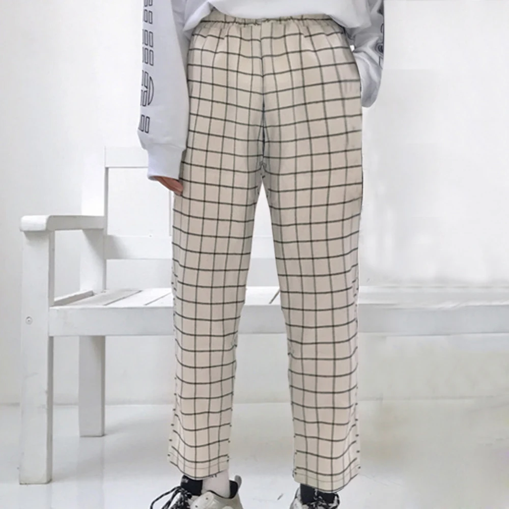 CALOFE черные и белые спортивные шаровары с высокой талией в стиле пэчворк женские