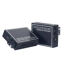 One pair HDMI KVM extender over fiber optical HDMI to Fiber Optical converter Up to 20KM SM SC connector