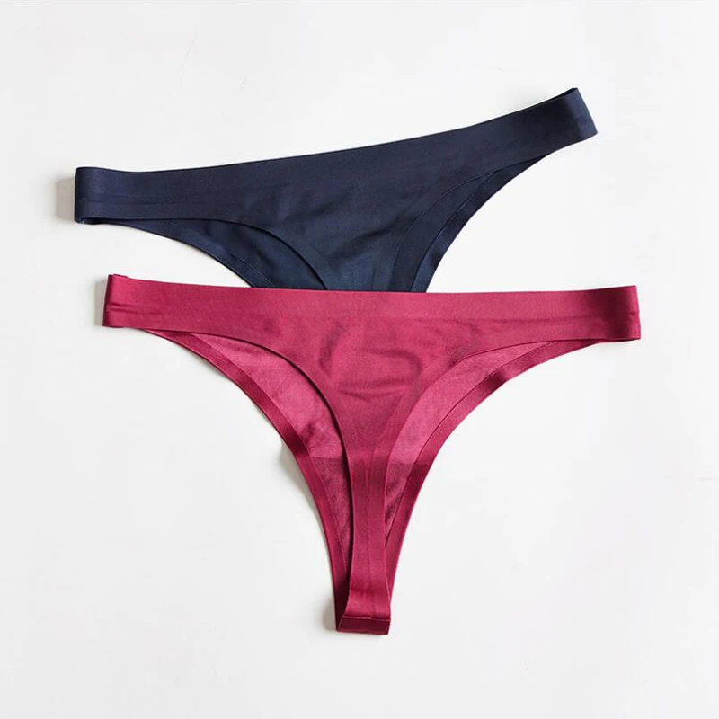 Женские Бесшовные стринги DKERT трусики большого размера женское нижнее белье