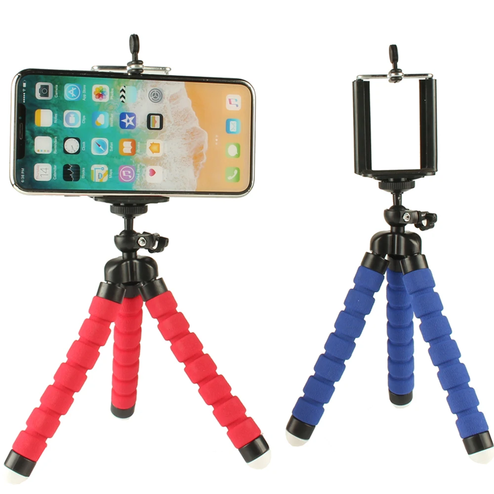 Портативный Гибкий штатив для смартфона уличный держатель камеры Складная
