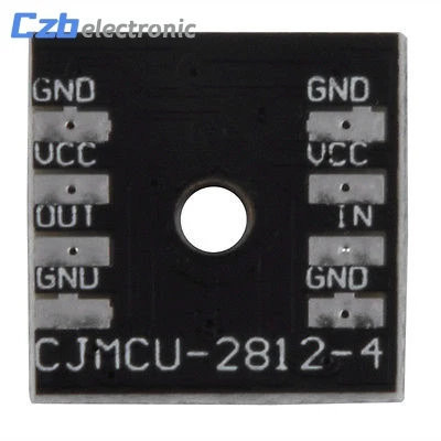 Новый электрический блок 1 шт. 4 бит WS2812 5050 RGB светодиодный драйвер макетная плата