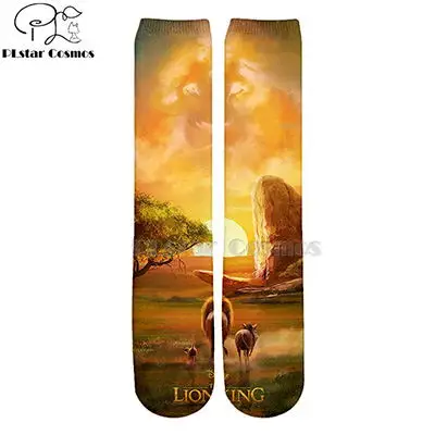 8 Plstar Cosmos the Lion King Simba Носки с рисунком 3d носки для мужчин и женщин забавные животные высокого качества носки с героями мультфильмов dropshopping-1 - Цвет: 8