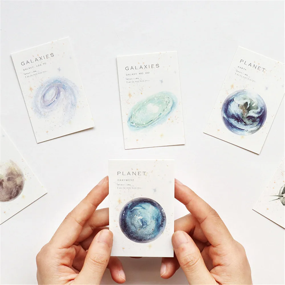 

1 упаковка милые параллельные вселенские письма бумажные открытки Kawaii Lomo карты мини-открытки на день рождения (1 упаковка = 28 штук)
