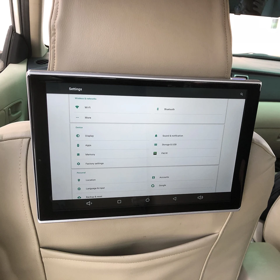 Монитор на подголовник автомобиля для Audi A6 Android 9 0 12 В 11 8 дюйма|ТВ-приемник