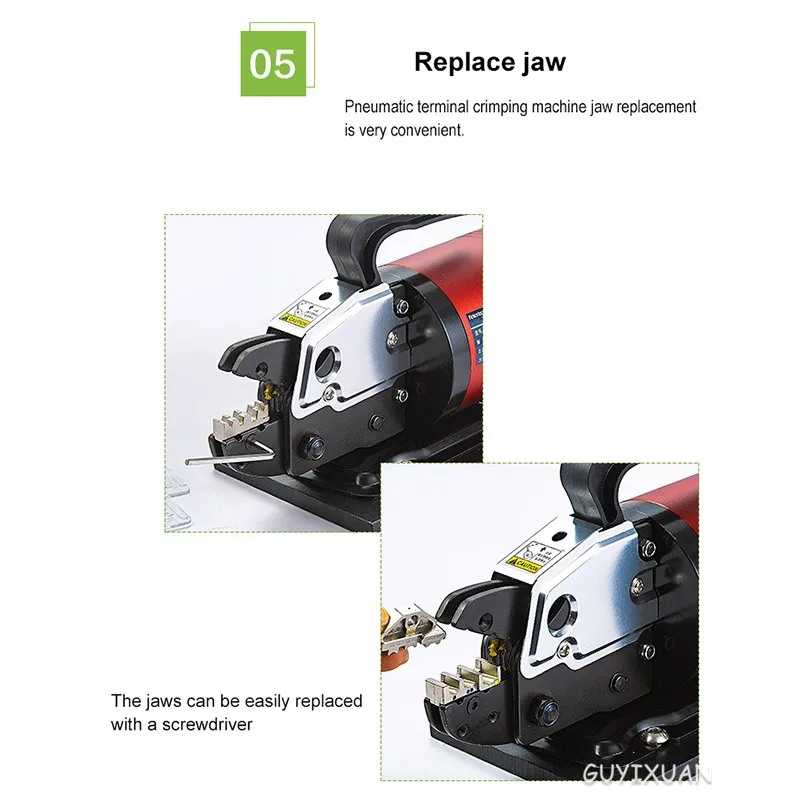 

Pneumatic Terminal Crimping Machine FEK-5ND Multi-function Pneumatic Crimping Pliers Crimping Machine Terminal Crimping Tool