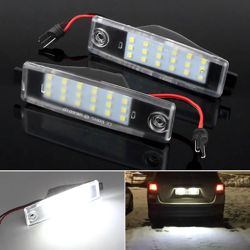 

2x для Toyota Highlander Kluger Land Cruiser RAV4 (JPP) для Lexus RX300 Scion xB 1-го поколения светодиодная лампа заднего номерного знака