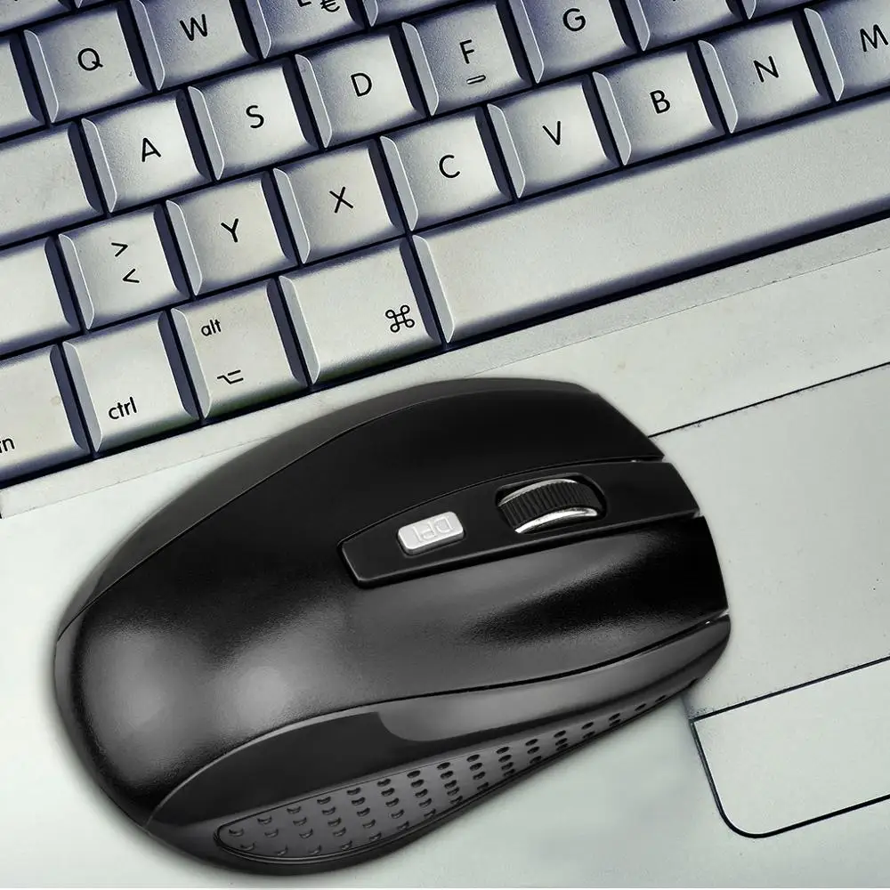 Мышь игровая беспроводная 2 4 ГГц 6 кнопок с USB-приемником | Компьютеры и офис