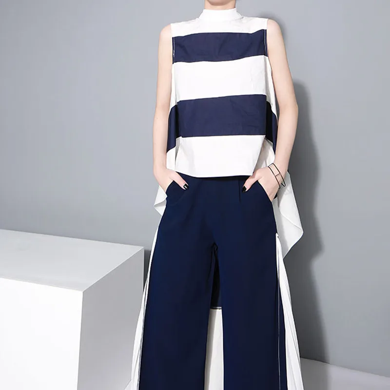 Блузка Zanzea Vadim женская с круглым вырезом шифоновая рубашка без рукавов принтом в