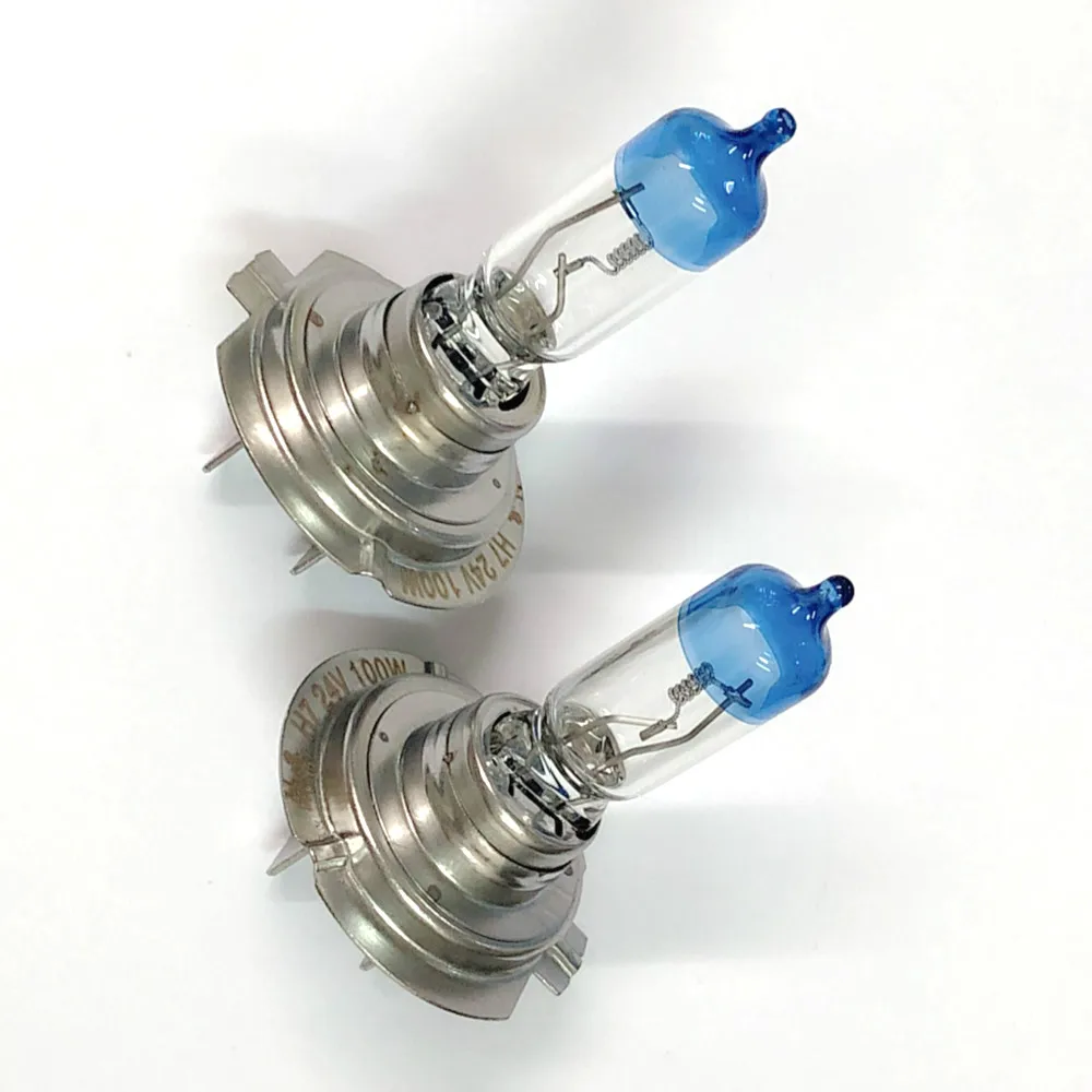 2x H7 DC 24V 100W Автомобильный светодиодный фонарь высокой мощности автомобильная
