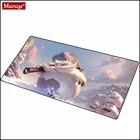 Коврик для мыши Legends of Runeterra Poro, игровая мышь, настольный аксессуар, милый Настольный игровой коврик для ПК, коврик для мыши, подставка для ноутбука