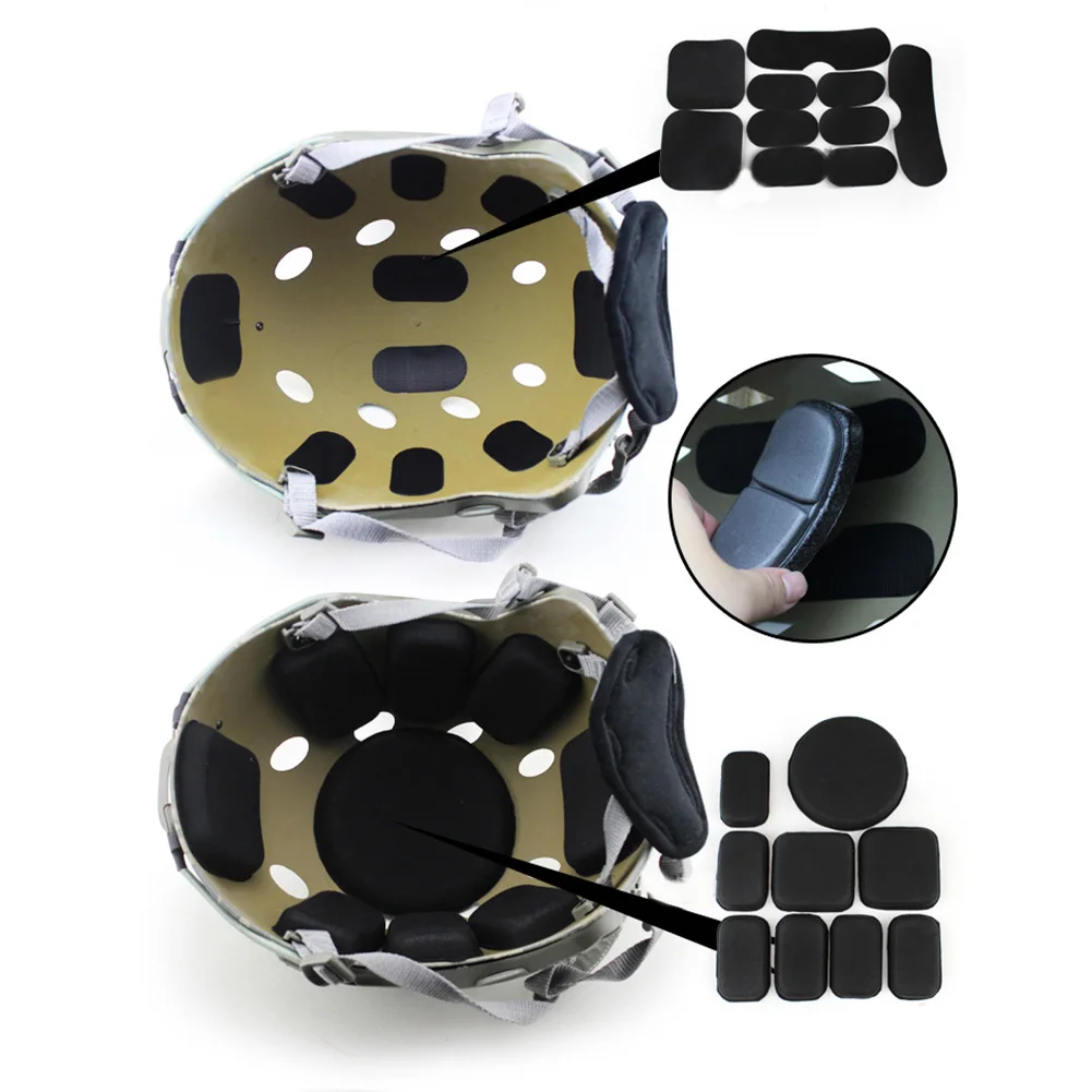 

Universal Helmet Pad Helmet Pad 19pcs Bicycle Bike EVA Helmet High Quality