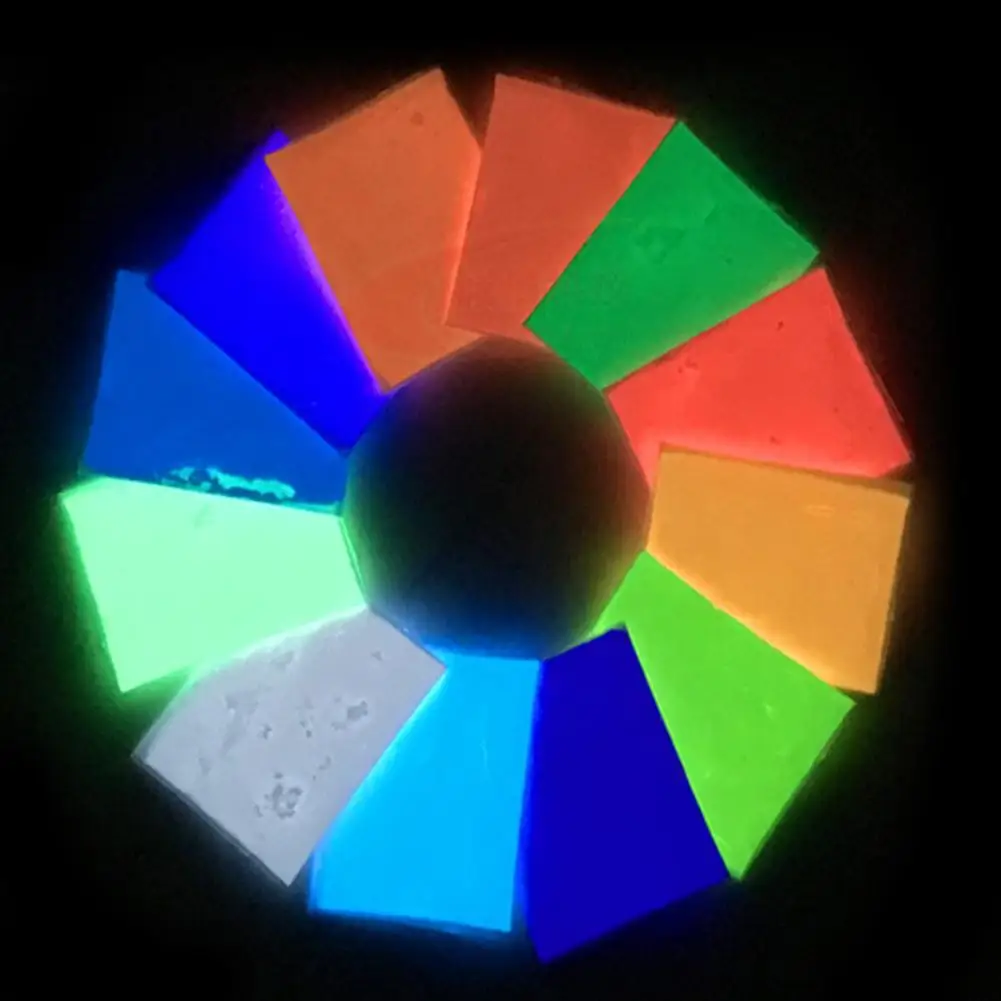 10g погружения пигментарный порошок Маникюр флуоресцентный блеск пыли ногтевое