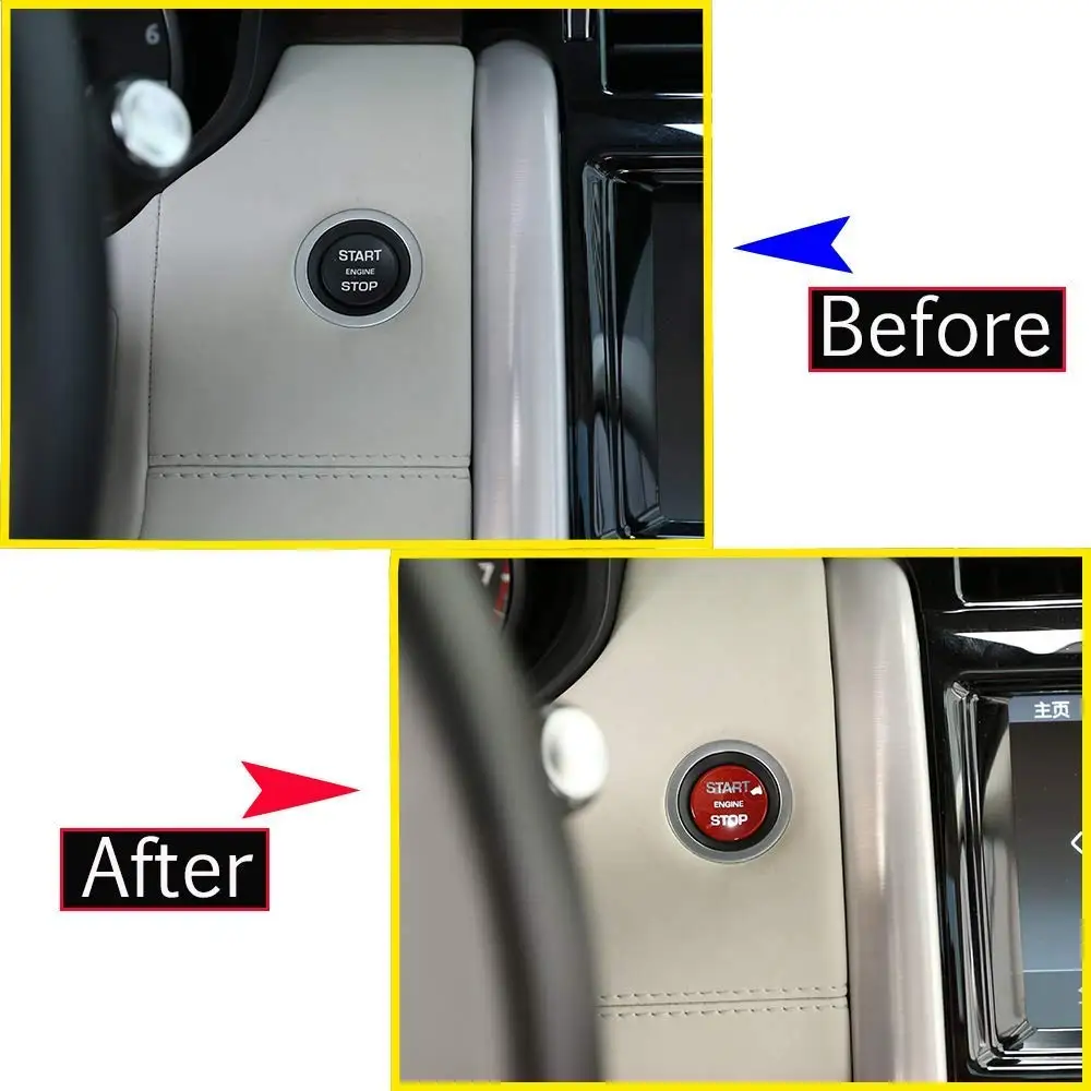 Сменная кнопка включения и остановки двигателя автомобиля для Land Rover Discovery 5 LR5 L462