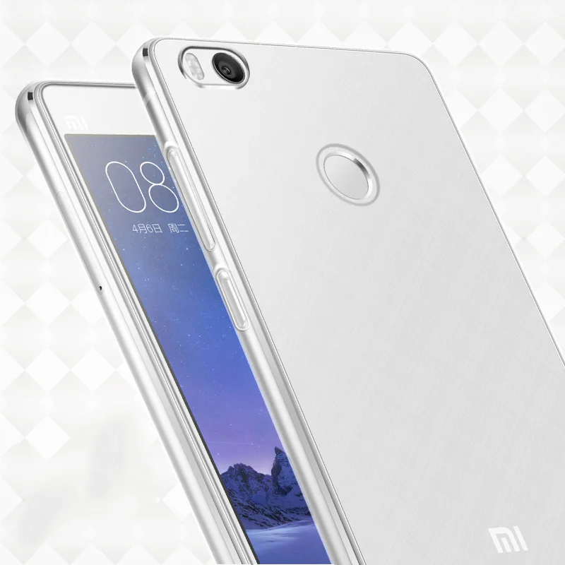 Прозрачный Абсолютно чехол для Xiao mi 4S чехол 5," силиконовый мягкий чехол для телефона из ТПУ ультратонкий защитный чехол для Xiaomi mi 4S - Цвет: Прозрачный