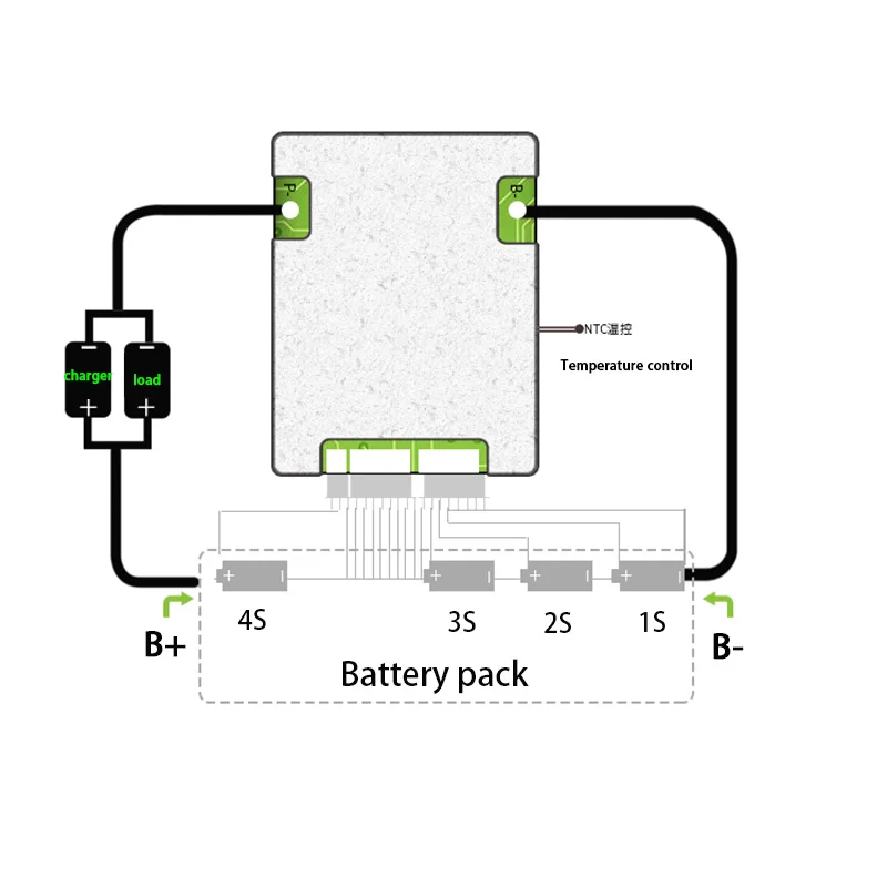 Умные BMS Φ 3 2 v Lifepo4 Lipo Защитная плата литиевого аккумулятора 4S Bluetooth APP Phone Monitor 20A 30A