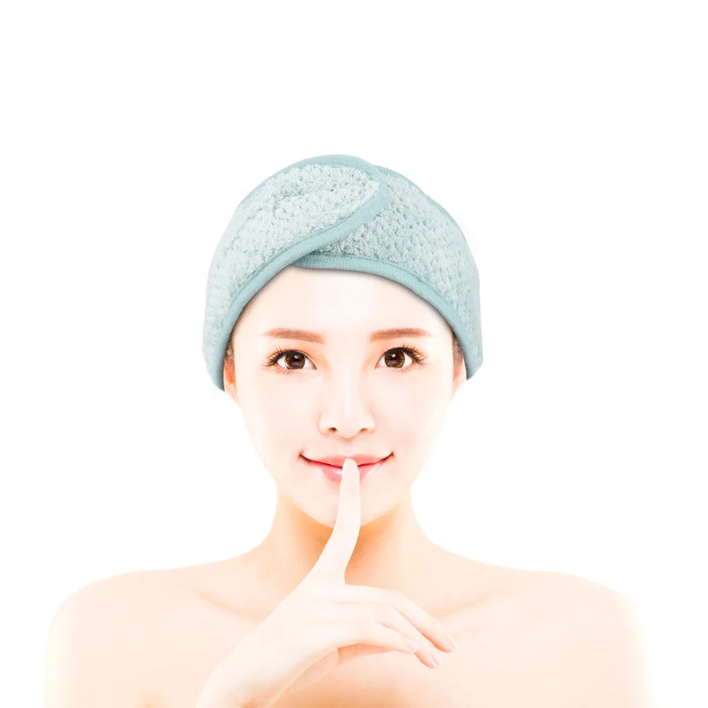 

2Pcs Facial Spa Hair Wraps Sticky Tape Headbands Women Headbands for Washing